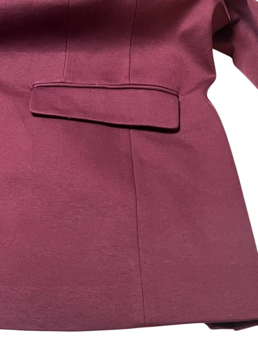 Lane Bryant burgundy red one button suit blazer size 24W NWT
